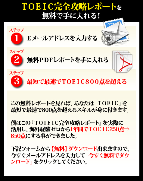 ＴＯＥＩＣ完全攻略レポート