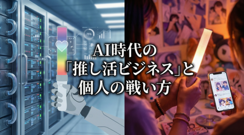 AI時代の「推し活ビジネス」と個人の戦い方