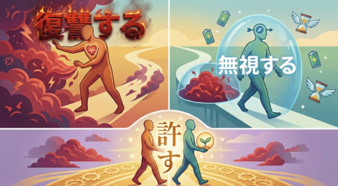 「強い人は許す・賢い人は無視する」